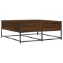 Couchtisch aus braunem Eichenholzwerkstoff, 100 x 99 x 40 cm von , Couchtisch - Ref: Foro24-835298, Preis: 78,71 €, Rabatt: %