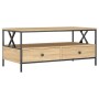 Sonoma oak engineered wood coffee table 100x51x45 cm by , Coffee table - Ref: Foro24-835300, Price: 98,63 €, Discount: %