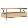 Couchtisch aus Sonoma-Eichenholzwerkstoff, 100 x 51 x 45 cm von , Couchtisch - Ref: Foro24-835300, Preis: 98,07 €, Rabatt: %