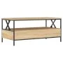 Sonoma oak engineered wood coffee table 100x51x45 cm by , Coffee table - Ref: Foro24-835300, Price: 100,20 €, Discount: %