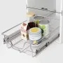 Herausnehmbare Drahtkörbe 2 Stück silber 400 mm von vidaXL, Behälter für Küchenutensilien - Ref: Foro24-50479, Preis: 65,82 €...