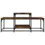 Couchtisch aus geräuchertem Eichenholzwerkstoff, 102 x 60 x 45 cm von , Couchtisch - Ref: Foro24-835316, Preis: 45,65 €, Raba...
