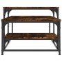 Couchtisch aus geräuchertem Eichenholzwerkstoff, 102 x 60 x 45 cm von , Couchtisch - Ref: Foro24-835316, Preis: 45,65 €, Raba...