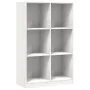 Estantería de madera maciza de pino blanco 70x33x110 cm de , Librerías y estanterías - Ref: Foro24-836142, Precio: 117,53 €, ...
