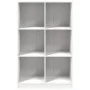 Estantería de madera maciza de pino blanco 70x33x110 cm de , Librerías y estanterías - Ref: Foro24-836142, Precio: 117,53 €, ...