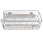 Herausnehmbare Drahtkörbe 2 Stück silber 400 mm von vidaXL, Behälter für Küchenutensilien - Ref: Foro24-50479, Preis: 57,92 €...