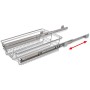 Herausnehmbare Drahtkörbe 2 Stück silber 400 mm von vidaXL, Behälter für Küchenutensilien - Ref: Foro24-50479, Preis: 57,92 €...