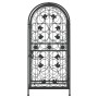 Weinregal für 33 Flaschen, schwarzes Schmiedeeisen, 45 x 36 x 100 cm von , Weinregale - Ref: Foro24-358369, Preis: 96,55 €, R...