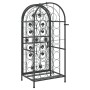 Weinregal für 33 Flaschen, schwarzes Schmiedeeisen, 45 x 36 x 100 cm von , Weinregale - Ref: Foro24-358369, Preis: 96,55 €, R...