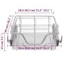 Herausnehmbare Drahtkörbe 2 Stück silber 400 mm von vidaXL, Behälter für Küchenutensilien - Ref: Foro24-50479, Preis: 65,82 €...