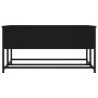 Black engineered wood coffee table 80x80x40 cm by , Coffee table - Ref: Foro24-835354, Price: 55,67 €, Discount: %