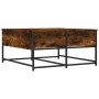 Mesa de centro madera de ingeniería roble ahumado 80x80x40 cm by , Coffee table - Ref: Foro24-835356, Price: 45,97 €, Discoun...
