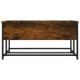 Mesa de centro madera de ingeniería roble ahumado 80x80x40 cm de , Mesas de centro - Ref: Foro24-835356, Precio: 45,71 €, Des...