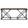 Couchtisch aus braunem Eichensperrholz, 100 x 49 x 40 cm von , Couchtisch - Ref: Foro24-835363, Preis: 52,15 €, Rabatt: %