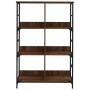 Eichenbraunes Holzwerkstoffregal 78,5 x 33 x 117,5 cm von , Bücherregale und Regale - Ref: Foro24-835253, Preis: 66,56 €, Rab...