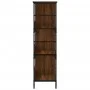 Oak brown engineered wood shelf 78.5x33x117.5 cm by , Bookcases and shelves - Ref: Foro24-835253, Price: 65,73 €, Discount: %