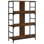 Eichenbraunes Holzwerkstoffregal 78,5 x 33 x 117,5 cm von , Bücherregale und Regale - Ref: Foro24-835253, Preis: 66,56 €, Rab...