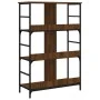 Oak brown engineered wood shelf 78.5x33x117.5 cm by , Bookcases and shelves - Ref: Foro24-835253, Price: 65,73 €, Discount: %