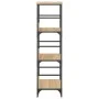 Estantería de madera ingeniería roble Sonoma 50x33x117,5 cm de , Librerías y estanterías - Ref: Foro24-835270, Precio: 47,46 ...