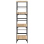 Estantería de madera ingeniería roble Sonoma 50x33x117,5 cm de , Librerías y estanterías - Ref: Foro24-835270, Precio: 47,46 ...