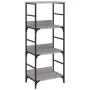 Sonoma Gray Engineered Wood Shelving 50x33x117.5 cm by , Bookcases and shelves - Ref: Foro24-835272, Price: 48,63 €, Discount: %