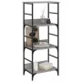 Sonoma Gray Engineered Wood Shelving 50x33x117.5 cm by , Bookcases and shelves - Ref: Foro24-835272, Price: 48,63 €, Discount: %