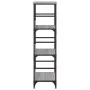 Sonoma Gray Engineered Wood Shelving 50x33x117.5 cm by , Bookcases and shelves - Ref: Foro24-835272, Price: 48,63 €, Discount: %
