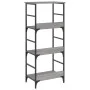 Sonoma Gray Engineered Wood Shelving 50x33x117.5 cm by , Bookcases and shelves - Ref: Foro24-835272, Price: 48,63 €, Discount: %