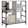 Regal aus technischem Holz in Sonoma-Grau, 78,5 x 33 x 82 cm von , Bücherregale und Regale - Ref: Foro24-835247, Preis: 52,38...