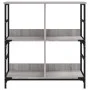 Estantería de madera de ingeniería gris Sonoma 78,5x33x82 cm de , Librerías y estanterías - Ref: Foro24-835247, Precio: 51,74...