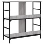 Regal aus technischem Holz in Sonoma-Grau, 78,5 x 33 x 82 cm von , Bücherregale und Regale - Ref: Foro24-835247, Preis: 52,38...