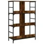 Smoked oak engineered wood shelf 78.5x33x117.5 cm by , Bookcases and shelves - Ref: Foro24-835251, Price: 64,07 €, Discount: %