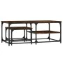 Stackable coffee tables 2 pieces engineered wood smoke oak by , Coffee table - Ref: Foro24-835396, Price: 47,67 €, Discount: %