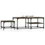 Stackable coffee tables 2 pieces engineered wood smoke oak by , Coffee table - Ref: Foro24-835396, Price: 47,67 €, Discount: %