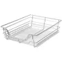 Abnehmbare Drahtwannen 2 Stück silber 500 mm von vidaXL, Behälter für Küchenutensilien - Ref: Foro24-50480, Preis: 81,63 €, R...