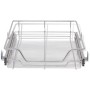 Abnehmbare Drahtwannen 2 Stück silber 500 mm von vidaXL, Behälter für Küchenutensilien - Ref: Foro24-50480, Preis: 67,09 €, R...