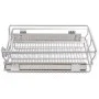 Abnehmbare Drahtwannen 2 Stück silber 500 mm von vidaXL, Behälter für Küchenutensilien - Ref: Foro24-50480, Preis: 81,63 €, R...