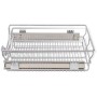 Abnehmbare Drahtwannen 2 Stück silber 500 mm von vidaXL, Behälter für Küchenutensilien - Ref: Foro24-50480, Preis: 67,09 €, R...
