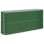 Jardinera arriate acero recubrimiento polvo verde 152x40x68 cm de , Maceteros y jardineras - Ref: Foro24-318893, Precio: 61,9...