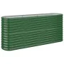 Jardinera arriate acero recubrimiento polvo verde 152x40x68 cm de , Maceteros y jardineras - Ref: Foro24-318893, Precio: 65,3...