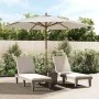 Garden umbrella with sand-colored wooden pole 299x240 cm by , Umbrellas - Ref: Foro24-363167, Price: 82,76 €, Discount: %
