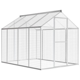 Outdoor aluminum birdhouse 178x242x192 cm by vidaXL, Cages and habitats for small animals - Ref: Foro24-170349, Price: 611,43...