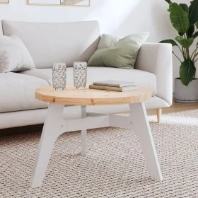 Tablero de mesa redondo madera maciza de pino Ø60x3 cm de , Tableros para mesas - Ref: Foro24-833664, Precio: 40,41 €, Descue...