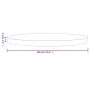 Tablero de mesa redondo madera maciza de pino Ø60x3 cm by , Table tops - Ref: Foro24-833664, Price: 40,41 €, Discount: %