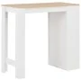Hoher Küchentisch mit weißem Regal 110x50x103 cm von , Küchen- und Esstische - Ref: Foro24-280215, Preis: 123,61 €, Rabatt: %