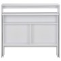 Mesa de bar con 2 tableros blanca 130x40x120 cm by , Kitchen and dining tables - Ref: Foro24-280217, Price: 189,21 €, Discoun...