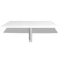 Mesa plegable de pared blanco 100x60 cm de vidaXL, Mesas plegables - Ref: Foro24-243054, Precio: 60,91 €, Descuento: %