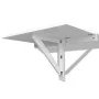 Mesa plegable de pared blanco 100x60 cm de vidaXL, Mesas plegables - Ref: Foro24-243054, Precio: 60,91 €, Descuento: %