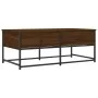 Mesa de centro madera de ingeniería roble marrón 100x51x40 cm de , Mesas de centro - Ref: Foro24-833974, Precio: 61,40 €, Des...