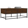 Mesa de centro madera de ingeniería roble marrón 100x51x40 cm by , Coffee table - Ref: Foro24-833974, Price: 62,16 €, Discoun...
